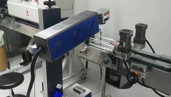 Máquina de marcação a laser de fibra/CO2/UV para metal/plástico/madeira