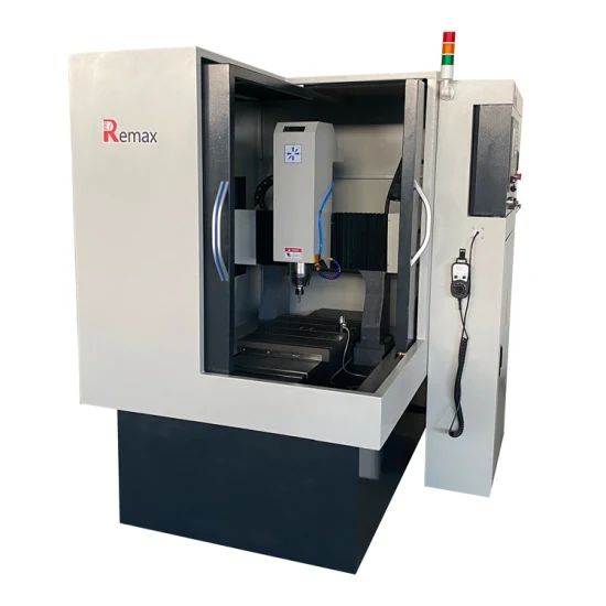 Remax 4050 4040 6060 Máquina fresadora CNC para corte e gravação de aço para fabricação de moldes de metal Máquina fresadora CNC