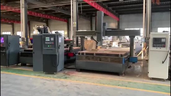 Fresadora CNC de 5 eixos ATC para equipamentos de fabricação de moldes de madeira