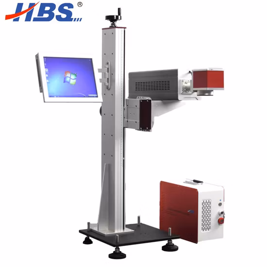 Máquina de marcação a laser ultravioleta 3W/5W/marcador a laser UV para marcação de couro